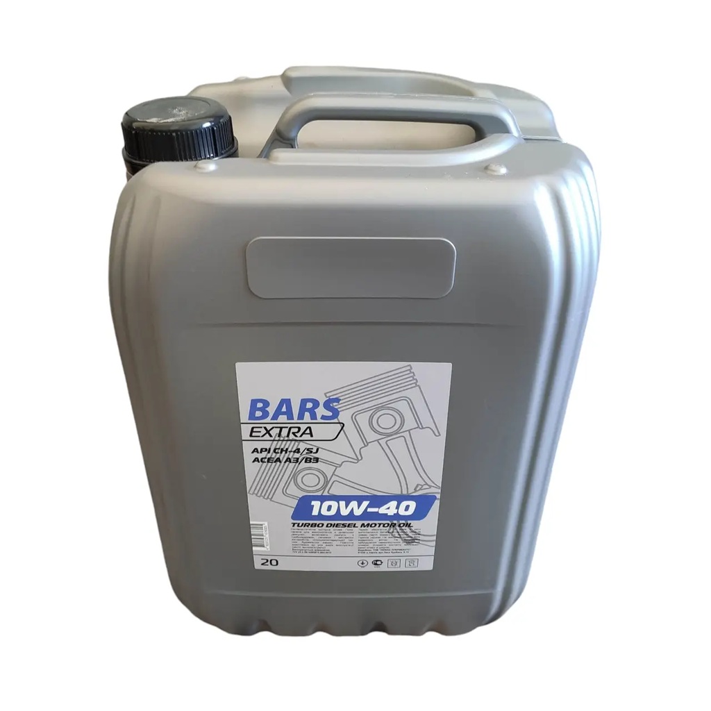Олива моторна дизель BARS EXTRA 10W40 TURBO DIESEL